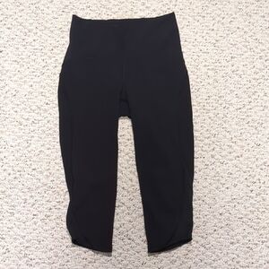 Lululemon Cropped Black Leggings